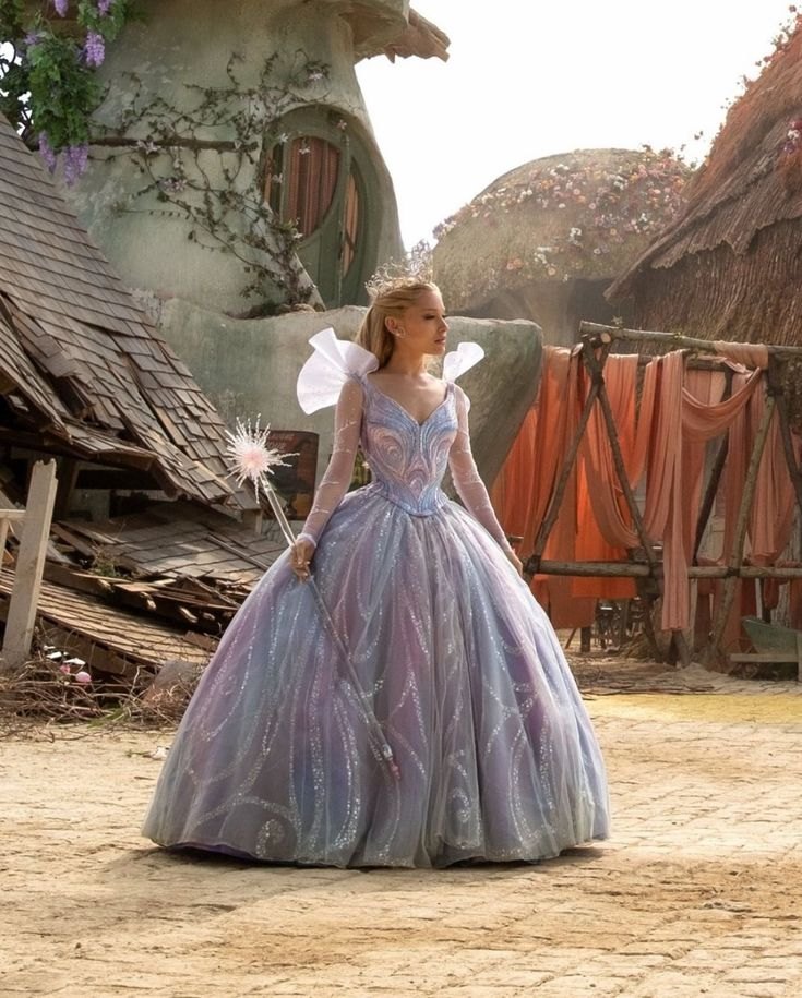 Ariana Grande as Glinda in Wicked: For Good